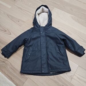 Zara Kids Navy Hooded Jacket